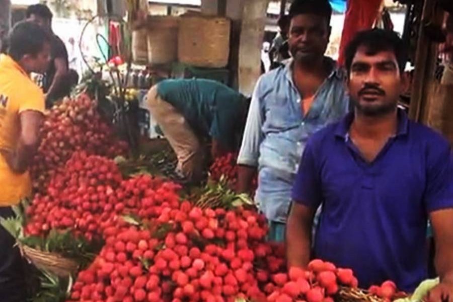 দিনাজপুরে লিচুর ‘রেকর্ড দাম’