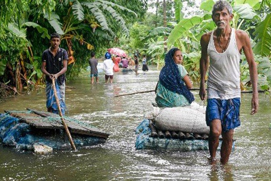 আসাম, মেঘালয়ে বন্যায় ৩১ মৃত্যু, পানিতে তলিয়েছে ৩০০০ গ্রাম