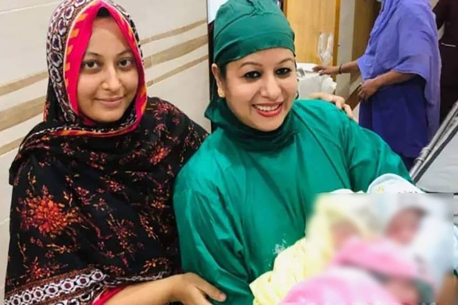 নারায়ণগঞ্জে এক সঙ্গে ৩ সন্তান: স্বপ্ন, পদ্মা, সেতু