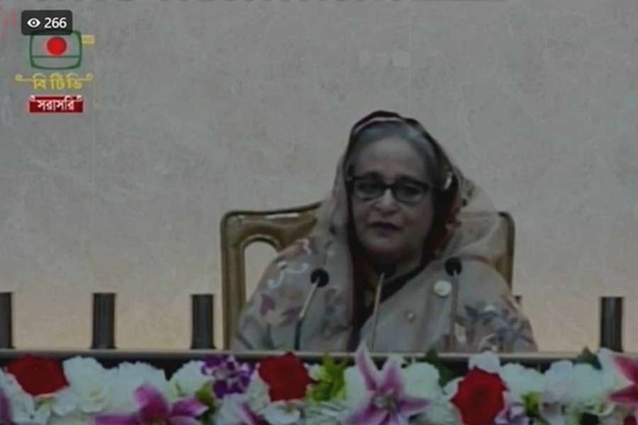 বন্যা সামলানোর প্রস্তুতি সরকারের আছে: প্রধানমন্ত্রী