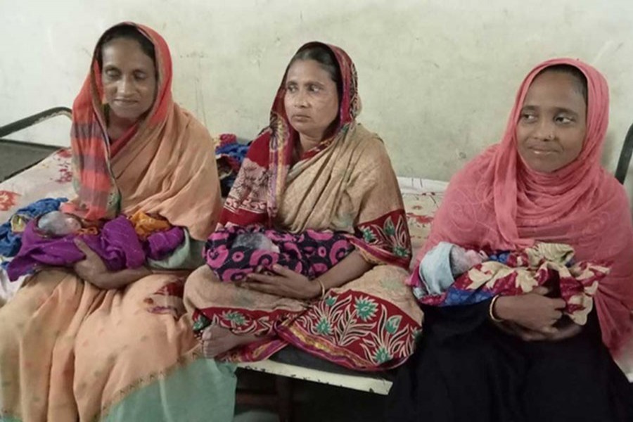 এবার বরিশালের তিন নবজাতক স্বপ্ন, পদ্মা ও সেতু