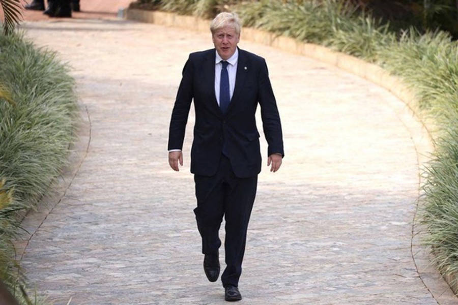 ব্রিটিশ প্রধানমন্ত্রী বরিস জনসন। ছবি রয়টার্স থেকে নেওয়া