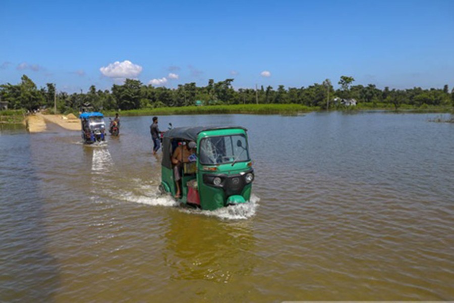 জুলাইয়ের শেষ দিকে আরেক দফা বন্যার শঙ্কা