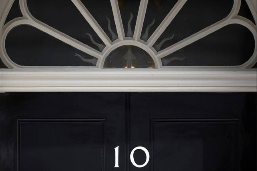 ১০ নং ডাউনিং স্ট্রিট। ফাইল ছবি। রয়টার্স থেকে নেওয়া
