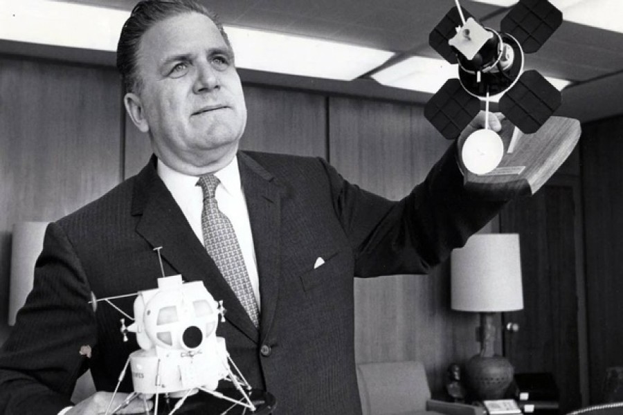 নাসার দ্বিতীয় অ্যাডমিনিস্ট্রেটর জেমস ই ওয়েব। ছবি: মাইক এসিএস/ ফ্লিকার