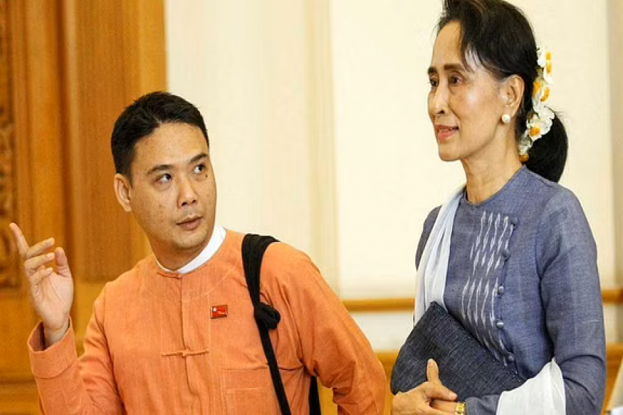 ফিও জেয়া থ (৪১) মিয়ানমারের ক্ষমতাচ্যুত নেত্রী অং সান সু চির ঘনিষ্ঠ মিত্র ছিলেন। ছবি: রয়টার্স