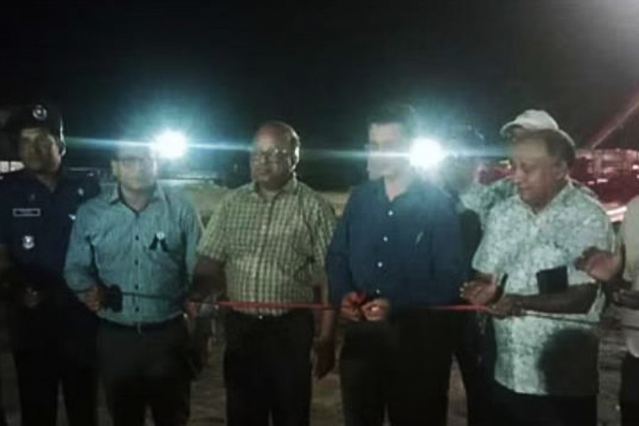 ভোলায় গ্যাস কূপে খনন শুরু করেছে গ্যাজপ্রম