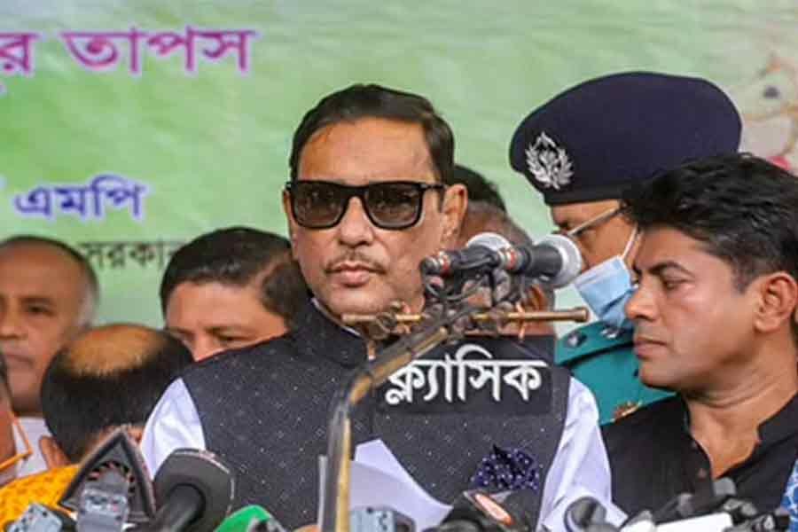 ক্ষমতার উৎস জনগণ, বাইরের কেউ ক্ষমতায় টিকিয়ে রাখতে পারে না: ওবায়দুল কাদের