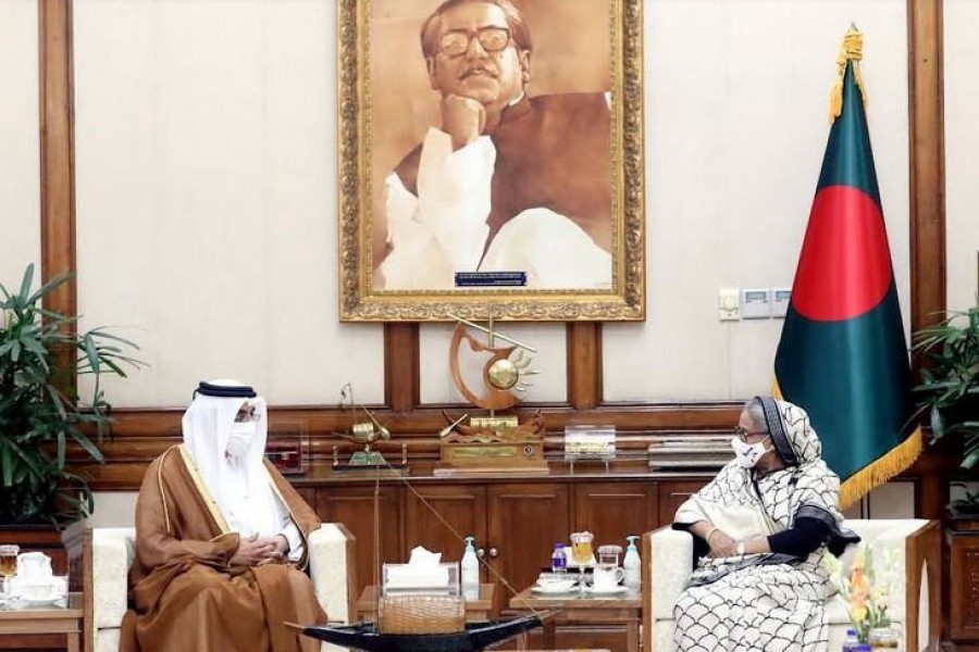 কাতারকে অর্থনৈতিক অঞ্চলগুলোতে জমি দেওয়ার প্রস্তাব প্রধানমন্ত্রীর