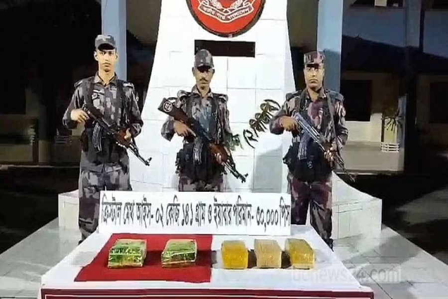 টেকনাফে কোটি টাকার আইস ও ইয়াবা উদ্ধার