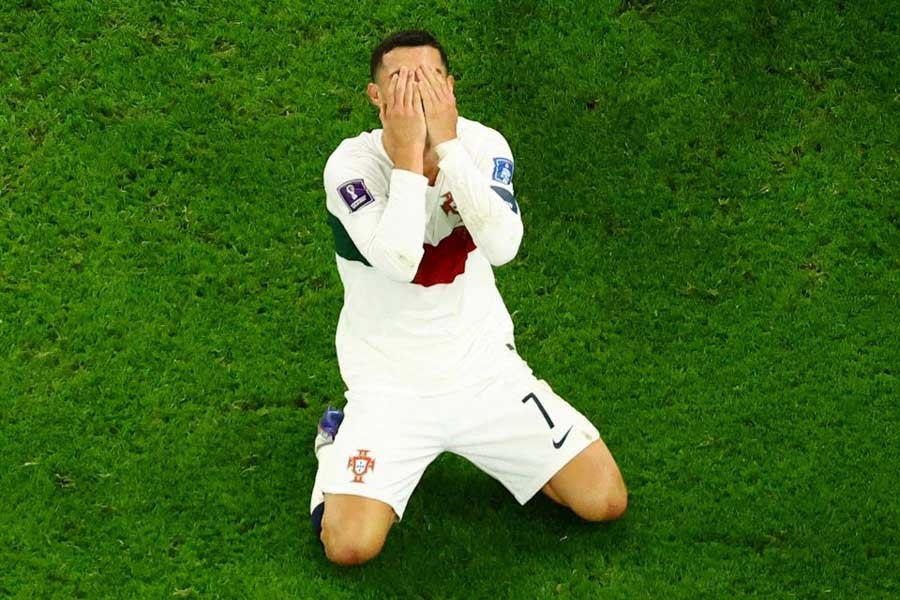 Tearful Ronaldo the lasting image of Portugal World Cup debacle