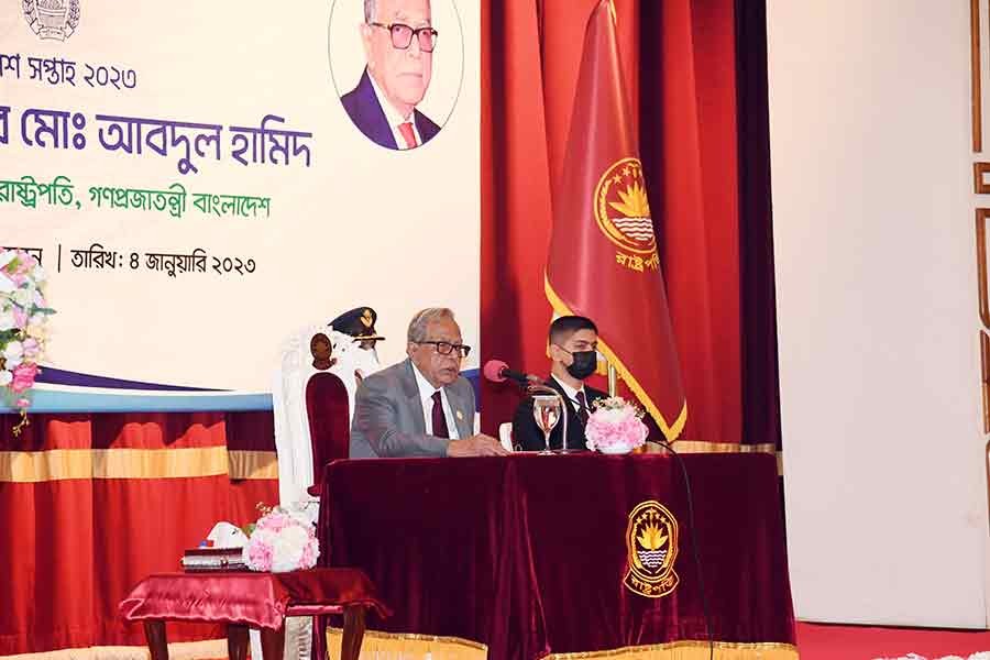 President asks police to be more vigilant in preventing militancy, drug