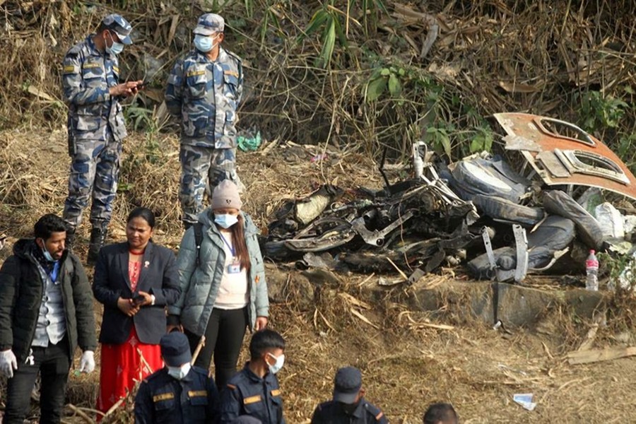 Search resumes for four people missing in Nepal after deadly plane crash