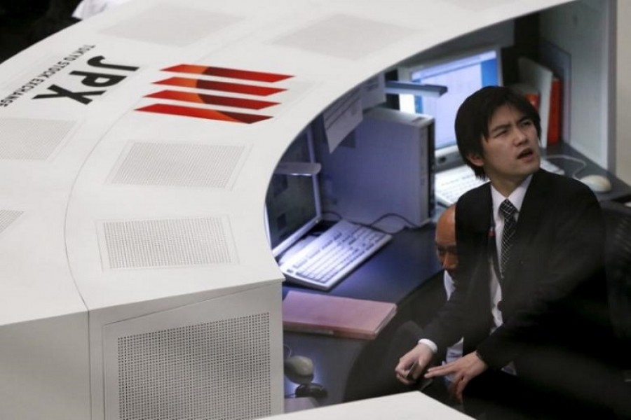 Japan's Nikkei ticks up