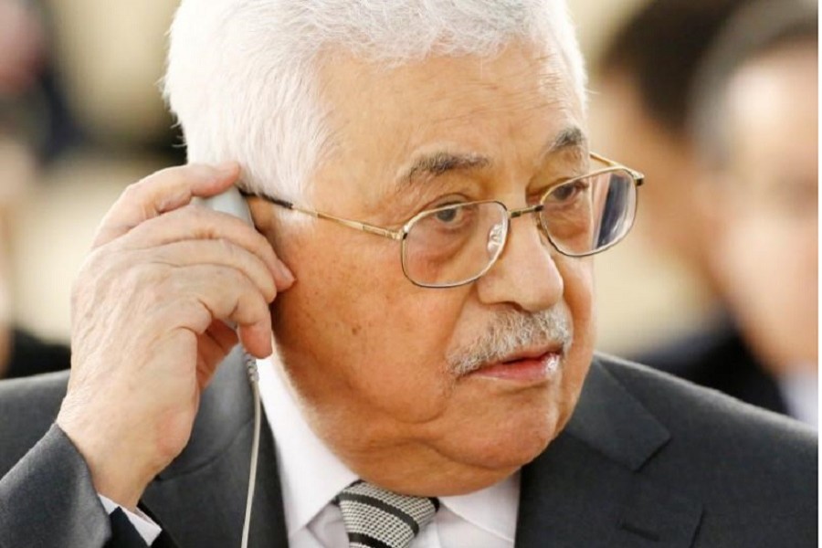 Palestinian President Mahmoud Abbas attends the 34th session of the Human Rights Council at the European headquarters of the United Nations in Geneva, Switzerland, February 27, 2017. Reuters