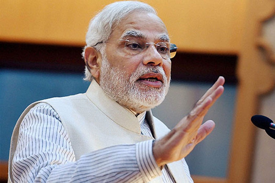 Modi inaugurates controversial dam project