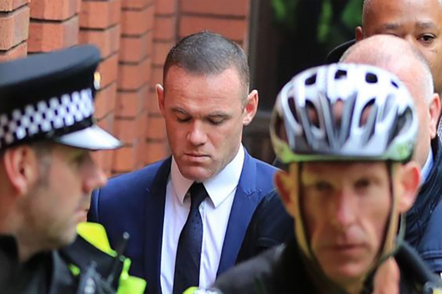 Rooney hopes he can make some amends through his community service. - BBC