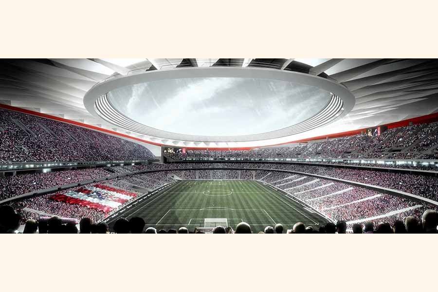 Atletico Madrid's new stadium to host 2019 CL final