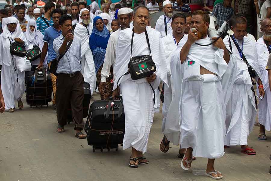 88,000 hajj pilgrims return