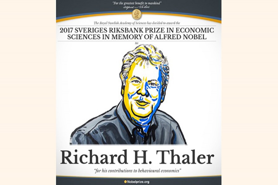 US economist Richard Thaler wins Nobel economics prize