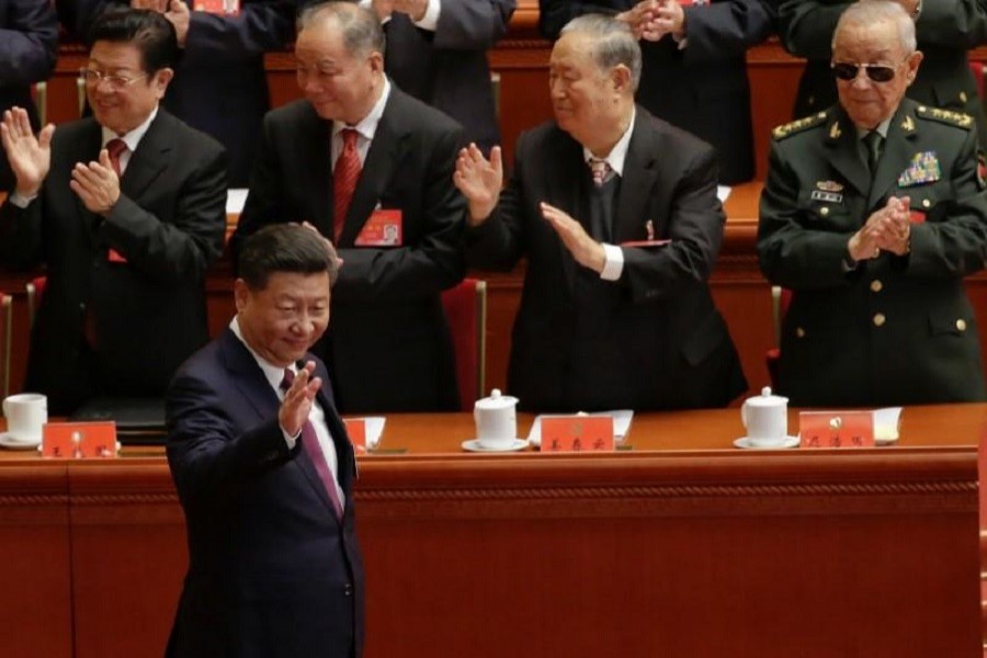 Chinese President Xi Jinping arrives for the opening of the 19th National Congress of the Communist Party of China at the Great Hall of the People in Beijing, China October 18, 2017. Reuters