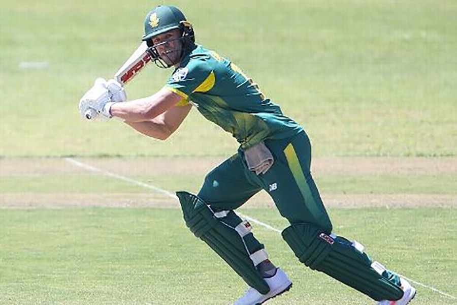 Ace South African batsman AB de Villiers