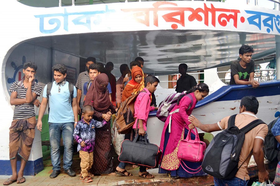 Water travel had been restricted since Friday due to dismal weather, BIWTA official says. Focus Bangla file photo used only for representation.