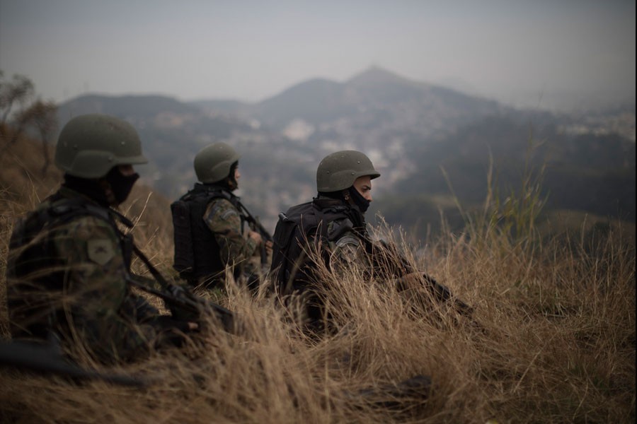 Brazil federal buildings set afire, troops deployed