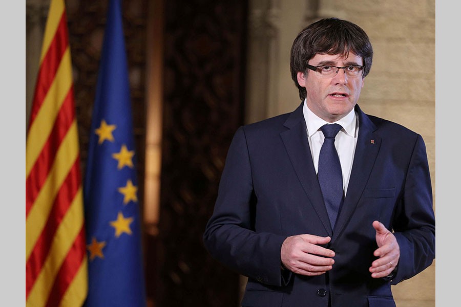 Puigdemont not seeking asylum in Brussels