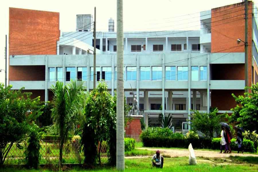 Photo collected from internet showing the Academic Building of Jessore University of Science and Technology (JUST)