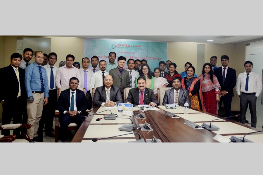 SBAC Bank holds workshop on ‘International Trade’