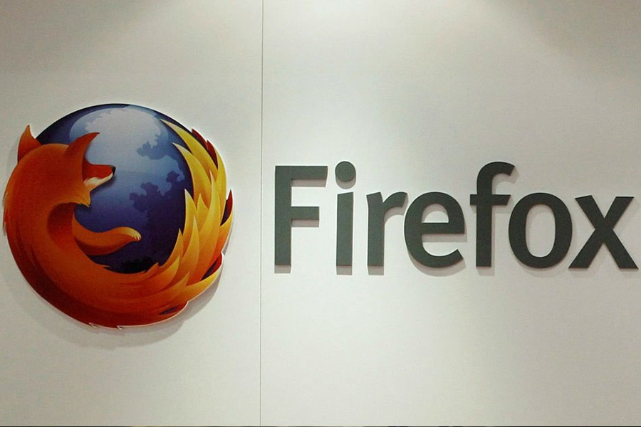 The Firefox logo is seen at a Mozilla stand. - Reuters file photo