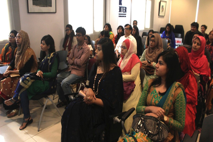 Guests at the Begum programme held to observe Women Entrepreneurs Day