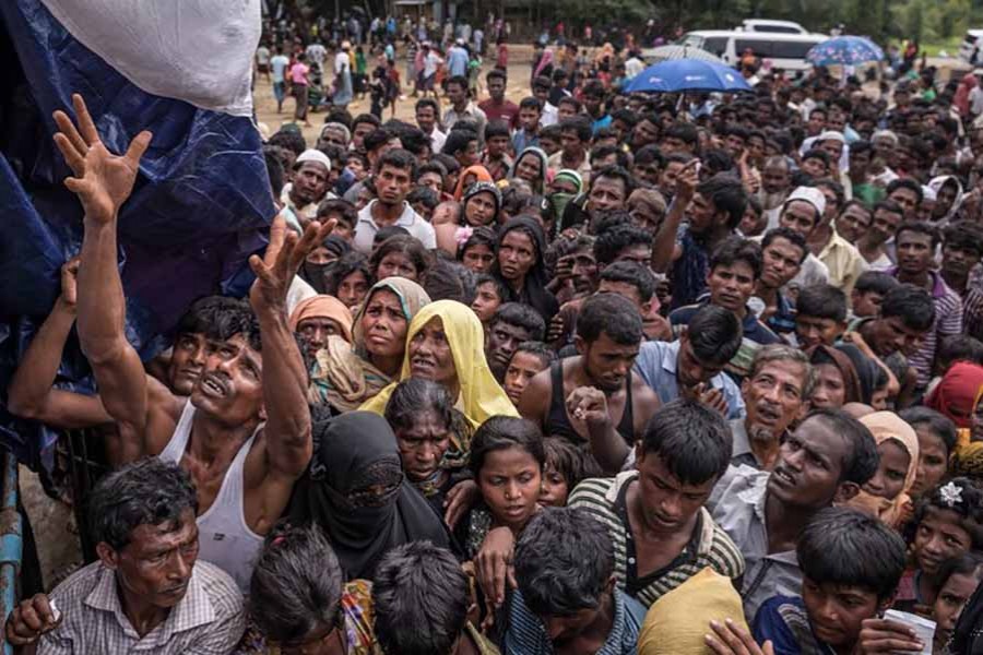 EU envoy, foreign ministers visit Rohingya camps