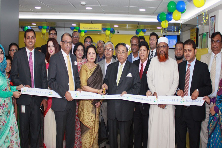 EBL opens 84th branch at Rokeya Sarani