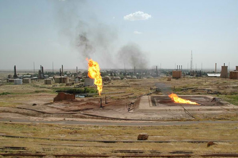 Kirkuk Oil Field in Iraq. 	— Reuters