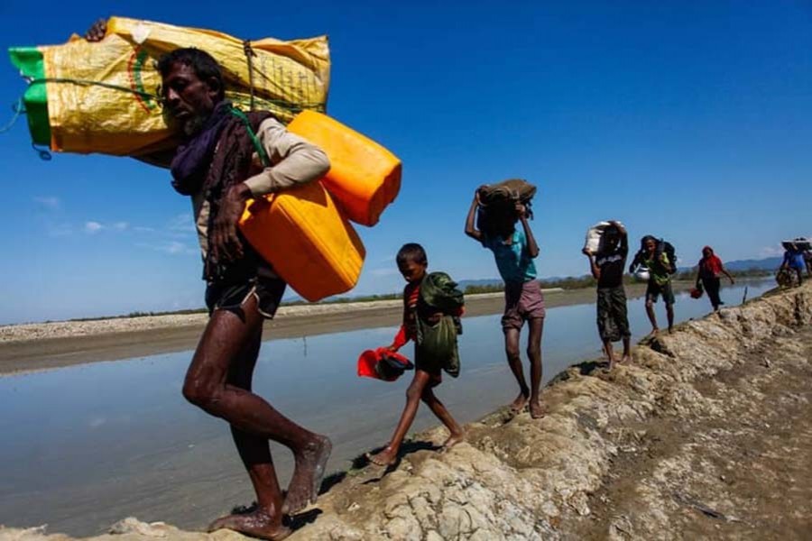 624,000 Rohingyas now in Bangladesh