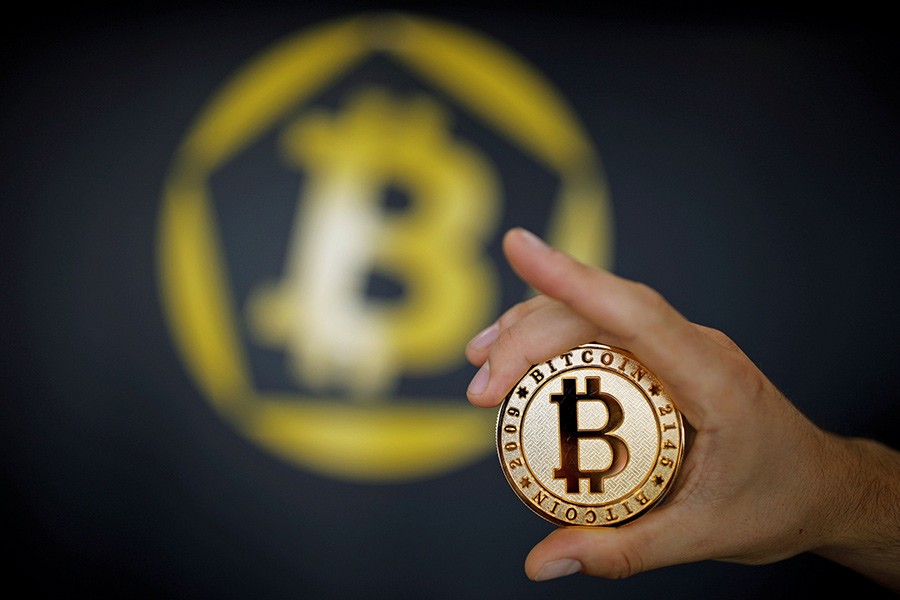 Bitcoin was trading below $1,000 at the start of the year. - Reuters file photo