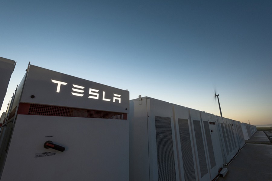 The battery can power up to 30,000 homes for an hour on its own, but will more likely be used to support and stabilise existing electricity supplies.. - Tesla photo