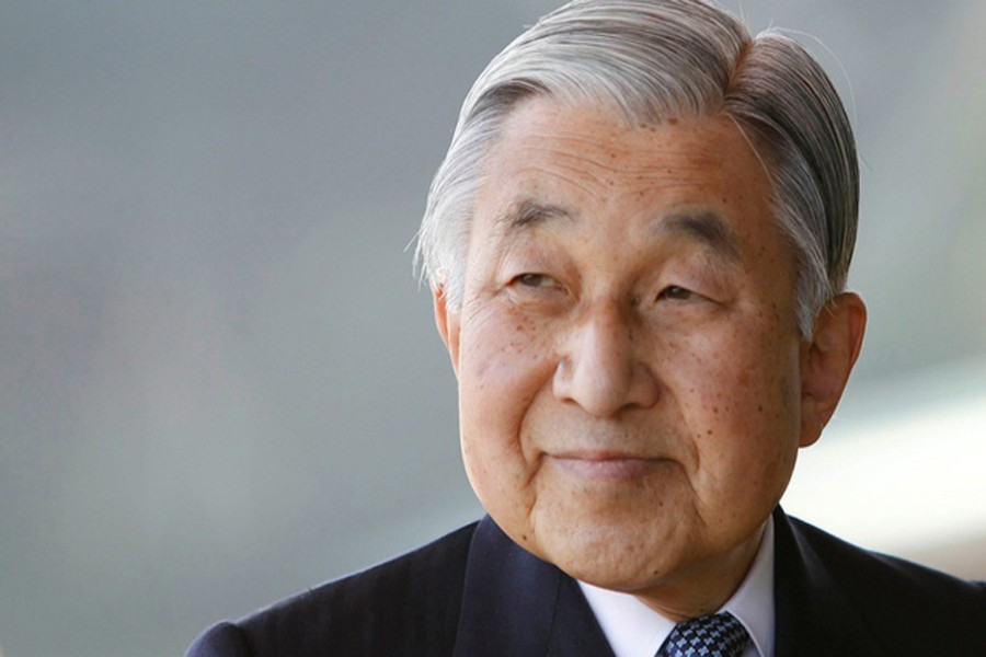 Japan's Emperor Akihito is seen at the Imperial Palace in Tokyo February 23, 2011, photo: REUTERS