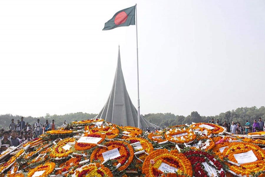 Nation celebrating Victory Day   