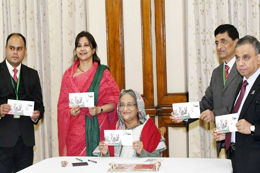 PM releases commemorative postal stamp