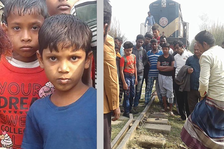 Child heroes step up to stop train derailment