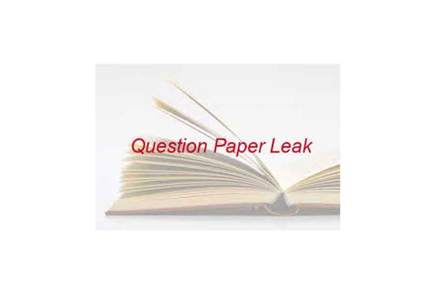 Question paper leak bursting morality dam