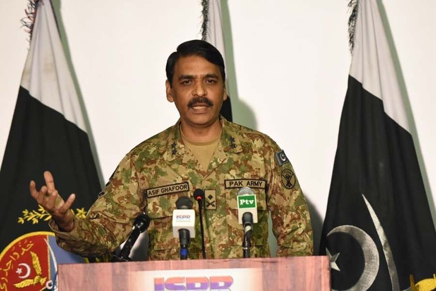 Director General Inter-Services Public Relations Maj Gen Asif Ghafoor, file photo: Dawn.com