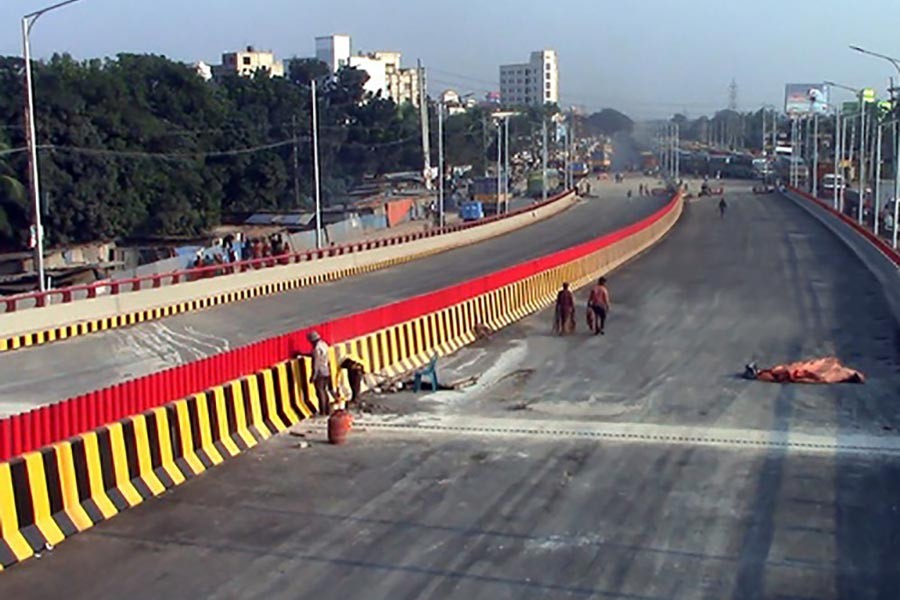 Country's first six-lane flyover opens January 4