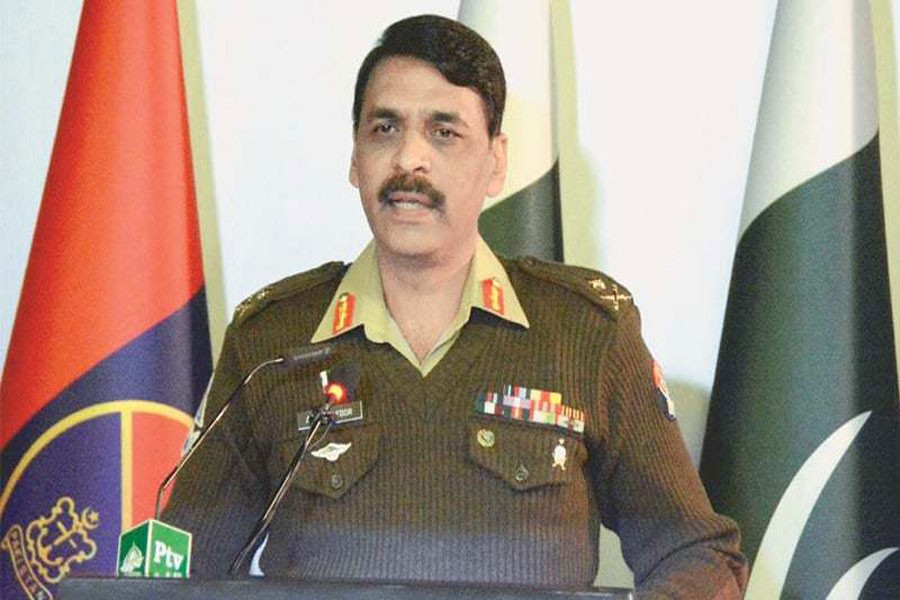 MAJ Gen Asif Ghafoor,Photo:Dawn