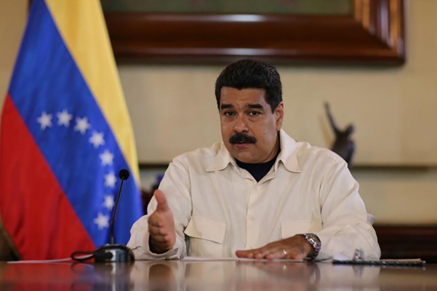 Venezuela's President Nicolas Maduro speaks during a meeting with ministers at Miraflores Palace in Caracas, Venezuela August 12, 2016. - Reuters file photo