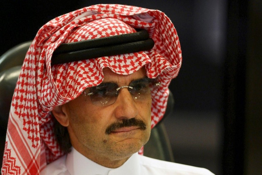 Saudi Prince Alwaleed bin Talal attends a news conference in Riyadh, Saudi Arabia August 30, 2009. Reuters/File Picture