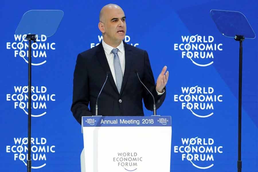 Swiss President due Sunday